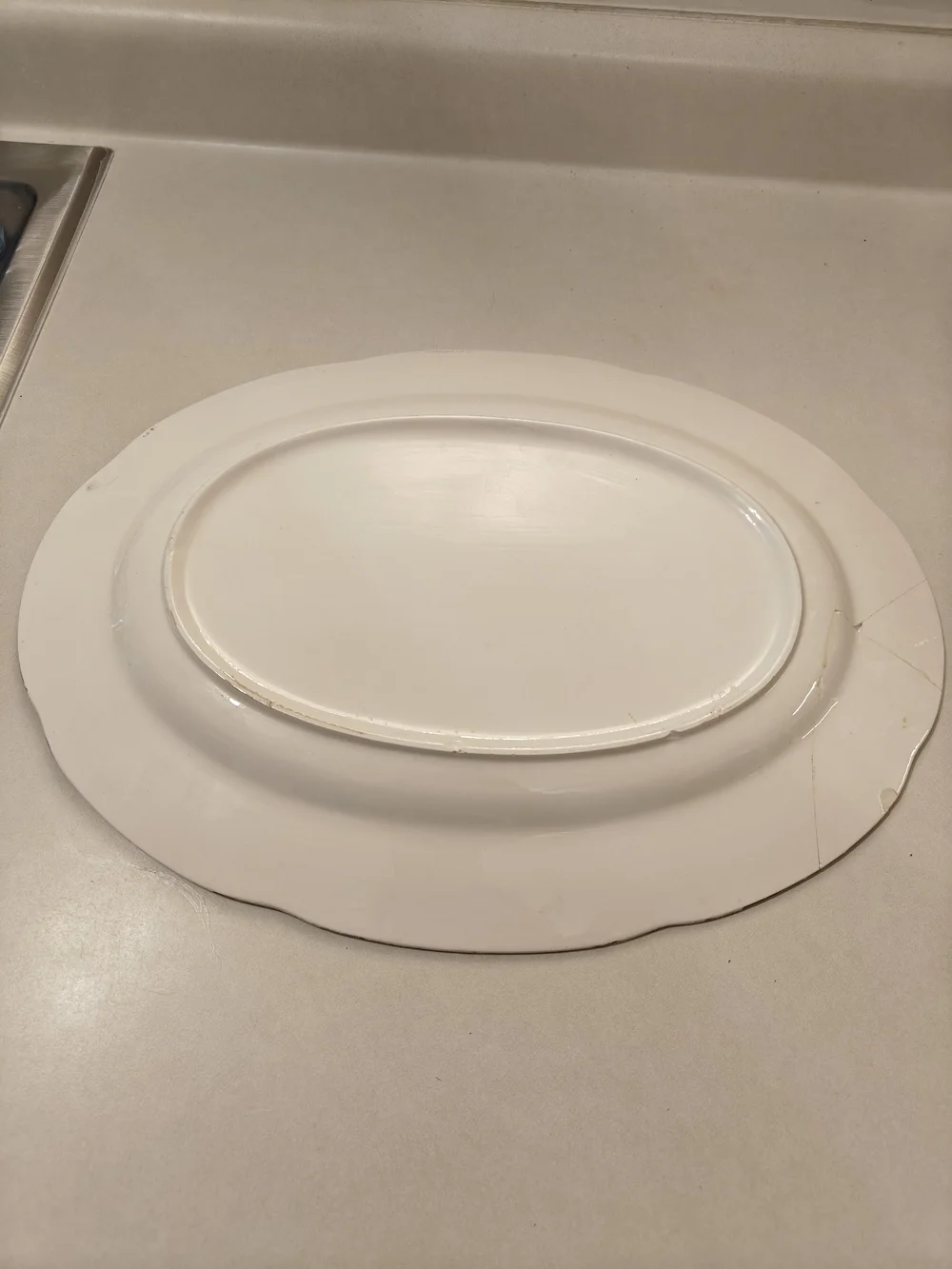 Vintage Turkey Serving Platter